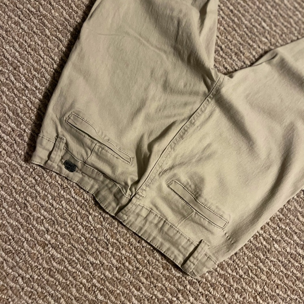 Women’s khaki denim